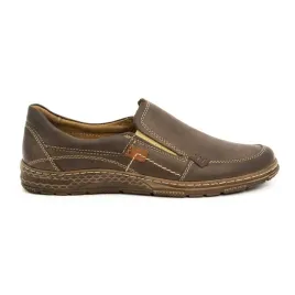 buty-meskie-mokasyny-skorzane-943ma-brazowe-casual-45