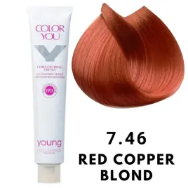 ruda-farba-do-wlosow-miedziana-czerwona-z-ceramidami-7-46-young-color-100ml
