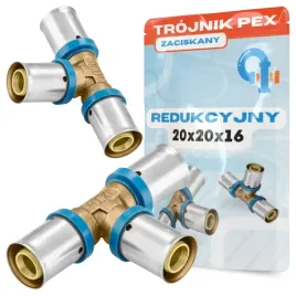 trojnik-pex-20x20x16-zaciskany-zaprasowywany-zlaczka-redukcyjny-mosiadz