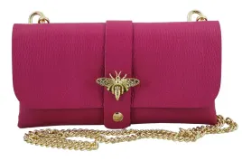 torebka-kopertowka-skorzana-na-lancuszku-wizytowa-fuksja