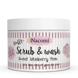 nacomi-scrub-and-wash-piankowy-peeling-do-ciala-sweet-blueberry-180-ml