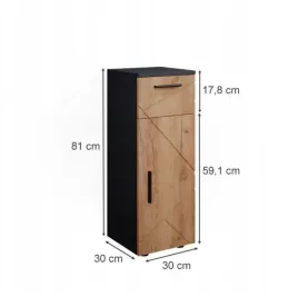 szafka-lazienkowa-midi-vicco-dab-30x81-cm