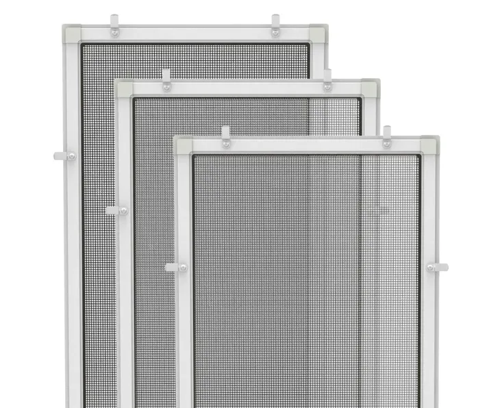 Moskitiera okienna ramkowa ALUMINIOWA na wymiar - 65x130 cm