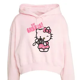 bluza-crop-krotka-rozowa-z-kapturem-say-cheese-dziecieca-wzory-122-128-cm