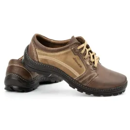 buty-meskie-skorzane-trekkingowe-192-brazowe-wiazane-sportowe-43