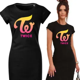 sukienka-czarna-damska-prosta-wygodna-twice-logo-dla-fana-kpop-wzory-s