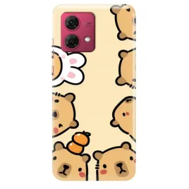 etui-do-motorola-g84-slodkie-capy-cute-beige-capybara-urocze-wzory
