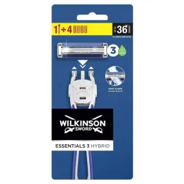 essentials-3-hybrid-maszynka-do-golenia-dla-mezczyzn-i-4-wklady-wilkinson
