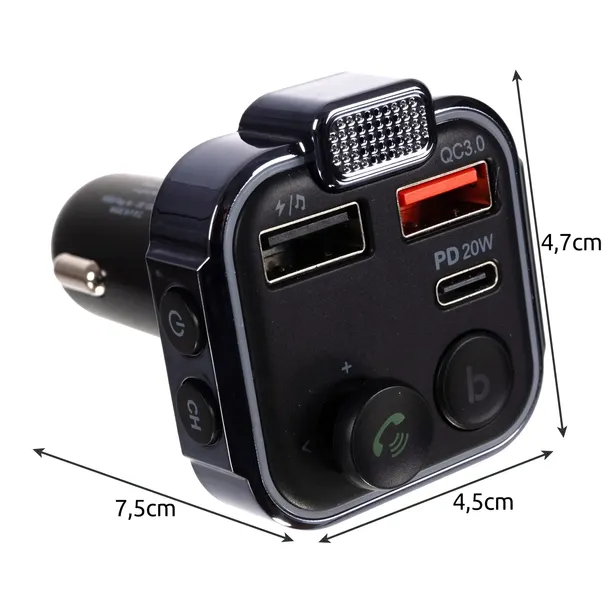 transmiter-samochodowy-fm-mp3-bluetooth-2xusb-1xusb-typ-c-bass-boost-marka-bez-marki