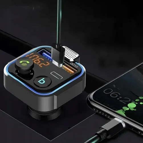 transmiter-samochodowy-fm-mp3-bluetooth-2xusb-1xusb-typ-c-bass-boost-zalaczone-wyposazenie-podrecznik-uzytkownika