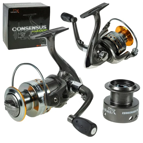 KOŁOWROTEK HOKKAIDO CONSENSUS FD1000 9+1 SPINFEDER