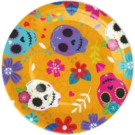 talerzyki-papierowe-czaszki-18-cm-6-szt-halloween-czaszka-kolorowe