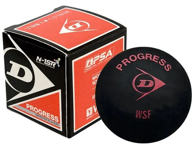 pilka-do-squasha-squash-dunlop-progress-3-sztuki-stan-nowy