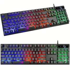 klawiatura-dla-graczy-gamingowa-hybrydowa-podswietlana-led-rgb