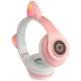 sluchawki-bezprzewodowe-bluetooth-dla-dzieci-led-kolor-rozowy