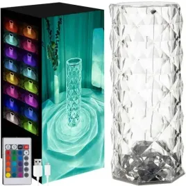 lampka-krysztalowa-projektor-roza-led-rgb