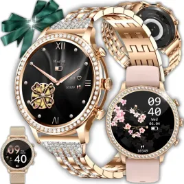 smartwatch-zegarek-damski-cyrkonie-cisnienie-tlen-kroki-rozmowy-ppg-menu-pl
