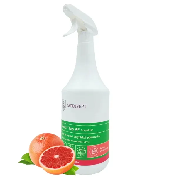 Velox Spray do dezynfekcji narzędzi i powierzchni Medisept 1 L Grapefruit