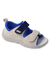 szaro-niebieskie-sandalki-chlopiece-befado-r-24