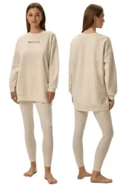 henderson-komplet-damski-bezowy-bluza-leginsy-homewear-fune-xl