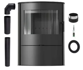 piec-wolnostojacy-stalowy-koza-rollo-2-czarny-zestaw