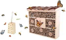 budka-legowa-domek-z-kora-hotel-dla-motyli-owadow-klocek-trapez-z-drewna