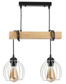 lampa-sufitowa-wiszaca-led-drewniana-belka-2x-e27-zyrandol-kula-druciana