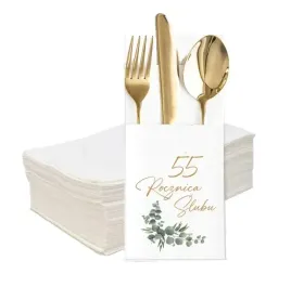 etui-na-55-rocznice-slubu-kieszonki-na-sztucce-listki-zlote