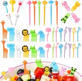 mini-widelec-do-owocow-warzyw-z-kreskowek-widelczyki-kolorowe-zestaw-68-szt