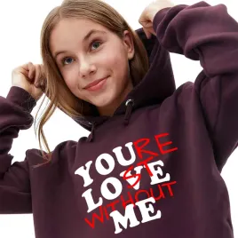 bordowa-bluza-damska-z-kapturem-youre-lose-without-me-kobiece-wzory-l