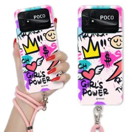 etui-do-xiaomi-poco-c40-ze-sznurkiem-beatsandtags-rozowy