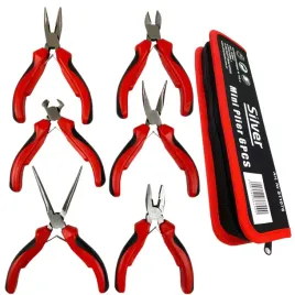 szczypce-125mmkombinerki-mini-zestaw-6-sztuk-etui-precyzyjne-komplet