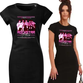 sukienka-czarna-damska-typu-t-shirt-rockstar-dla-fana-kpop-wzory-rozmiar-m