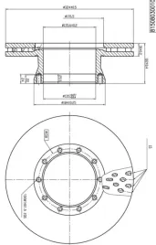tarcza-ham-man-fi324mm