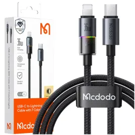 mcdodo-kabel-usb-c-szybkie-ladowanie-do-iphone-lightning-36w-1m-led-czarny