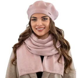 vivisence-7005kmpl-rozowy-rozmiar-uniwersalny-komplet-beret-szalik