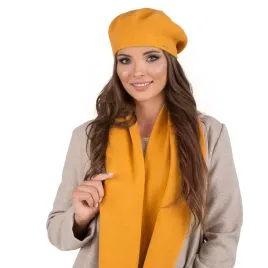 vivisence-7005kmpl-miodowy-uniwersalny-komplet-beret-szalik