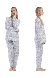 pizama-damska-bawelniana-z-dlugimi-spodniami-4xl-vienetta-rozpinana