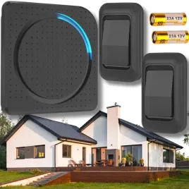 dzwonek-bezprzewodowy-2-przyciski-nadajniki-wodoodporny-zewnetrzny-do-drzwi