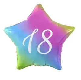 balon-foliowy-na-urodziny-18-lat-gwiazda-kolorowa-18