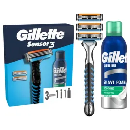 gillette-sensor3-maszynka-3-ostrza-zel-do-golenia-zestaw-podarunkowy