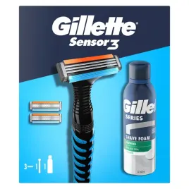gillette-sensor3-maszynka-3-ostrza-zel-do-golenia-zestaw-podarunkowy