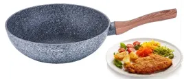 wok-patelnia-kamienna-szara-forest-line-28cm