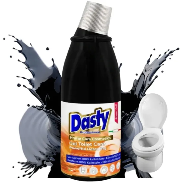 ŻEL Do CZYSZCZENIA Toalety WC Odkamieniacz Usuwa Kamień Siła Dasty 750ML