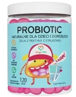 MyVita Żelki naturalne Probiotic 120sztuk