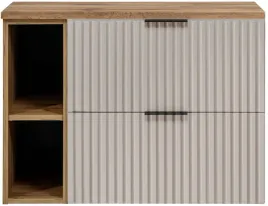 kaszmir-szafka-pod-umywalke-wiszaca-80-cm-regal-wotan-blat-ryflowane-fronty