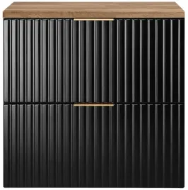 czarna-szafka-do-lazienki-pod-umywalke-60-cm-z-blatem-wotan-ryflowana-mdf