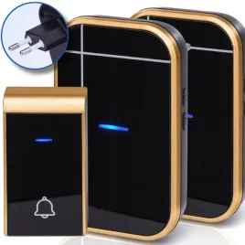 dzwonek-bezprzewodowy-2-odbiorniki-wodoodporny-zewnetrzny-do-drzwi-150m