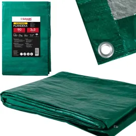 plandeka-3x3-90g-zielona-gruba-wzmacniana-z-oczkami-plachta-schmith