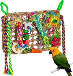 zabawka-dla-ptakow-kolorowa-hustawka-drewniana-naturalna-do-zucia-papugi